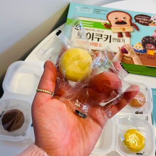 [풀무원] 토이쿠키만들기 브레드이발소 — 3점을 준 리뷰어가 2020년 12월 올린 사용 사진