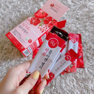 함초록 Rg+ 석류콜라겐젤리 — 5점을 준 리뷰어가 2021년 4월 올린 사용 사진