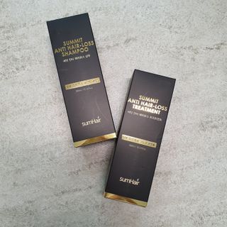 썸헤어 / SUMHAIR 썸헤어  써밋 안티 헤어로스 샴푸+트리트먼트 — 4점을 준 리뷰어가 2021년 6월 올린 사용 사진