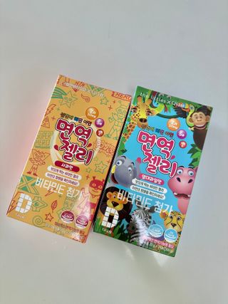 다나음 셀렌에 빠진 아연면역젤리 열대과일맛+사과맛 — 5점을 준 리뷰어가 2023년 8월 올린 사용 사진