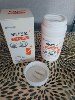 프리마인 성큼다가온 봄, 이너뷰티를 챙겨야 피부도 화사하게, 컨디션도 활기차게. 흡수율을 높인 고효율 비타민. — 5점을 준 리뷰어가 2022년 4월 올린 사용 사진