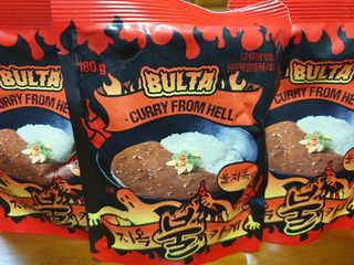 불타 지옥불카레 불지옥맛 180g x 3봉 — 5점을 준 리뷰어가 2021년 6월 올린 사용 사진