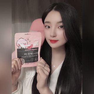 일동제약 마이니 마이니 늘씬날씬 콜라겐 세트 — 5점을 준 리뷰어가 2021년 2월 올린 사용 사진