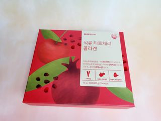 서울약사신협_석류 타트체리 콜라겐_10g x 30포 — 5점을 준 리뷰어가 2021년 8월 올린 사용 사진