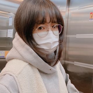 위케어 원데이 덴탈마스크 50매 화이트 대형 국내생산 — 5점을 준 리뷰어가 2021년 2월 올린 사용 사진