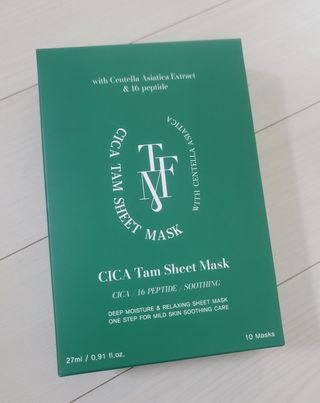 타포미 시카 탐 시트 마스크 27ml — 5점을 준 리뷰어가 2023년 1월 올린 사용 사진