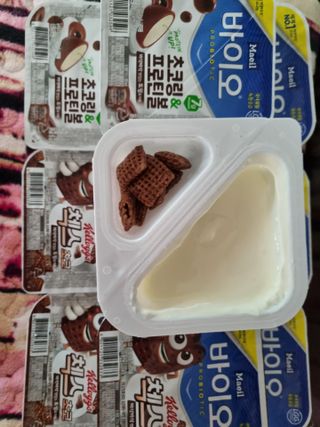 매일바이오 토핑요거트 — 5점을 준 리뷰어가 2021년 5월 올린 사용 사진
