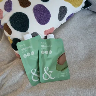 [뷰캔] 건강한 식사대용 앰퍼샌드 단백질 쉐이크 초코&말차 50g — 5점을 준 리뷰어가 2022년 6월 올린 사용 사진