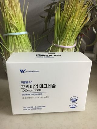 [푸름웰니스] 프리미엄 마그네슘 (1000mgX180정) — 5점을 준 리뷰어가 2022년 3월 올린 사용 사진
