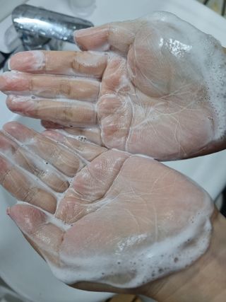 GINGER6 하이드레이팅 진저 워터 폼클렌징 — 5점을 준 리뷰어가 2021년 10월 올린 사용 사진