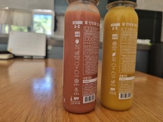 BLENDY'S 핑크 스무디+블론디 스무디 — 5점을 준 리뷰어가 2021년 9월 올린 사용 사진