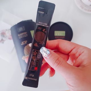 프리마인 자체 기업부설 연구소에서 찾아낸 건강한 수면의 비밀.  슬립토 플러스 30포 — 5점을 준 리뷰어가 2023년 5월 올린 사용 사진
