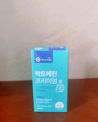 짱스마일 락토페린 프리미엄 정 1000ml x 60정 — 5점을 준 리뷰어가 2023년 1월 올린 사용 사진
