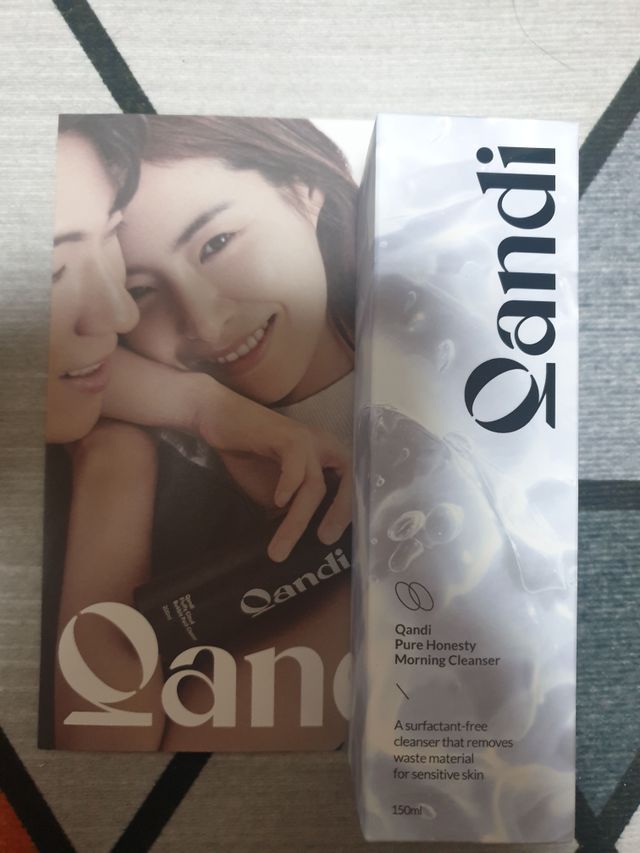 콴디 아침세안제 폼클렌징 퓨어 어니스티 모닝클렌저 리뷰 사진