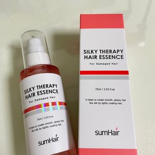 썸헤어 / SUMHAIR 썸헤어 실키 테라피 헤어 에센스 — 3점을 준 리뷰어가 2021년 5월 올린 사용 사진