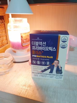 메이준뉴트리 더블액션 프리바이오틱스 플러스+ — 5점을 준 리뷰어가 2021년 3월 올린 사용 사진