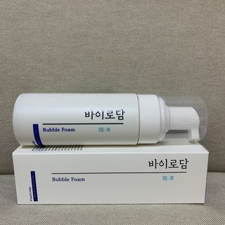 [바이로담] 저자극 약산성버블 폼 폼클렌징 150ml — 5점을 준 리뷰어가 2021년 4월 올린 사용 사진