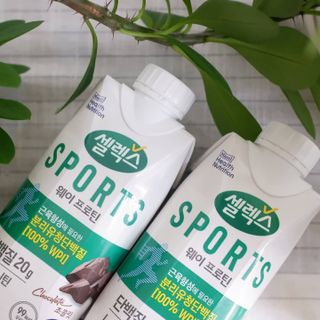 셀렉스스포츠 셀렉스 스포츠 웨이 프로틴 초콜릿 _ 330ml x 12팩 — 5점을 준 리뷰어가 2021년 3월 올린 사용 사진