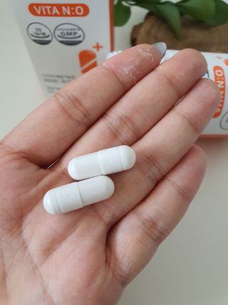 프리마인 성큼다가온 봄, 이너뷰티를 챙겨야 피부도 화사하게, 컨디션도 활기차게. 흡수율을 높인 고효율 비타민. — 5점을 준 리뷰어가 2022년 4월 올린 사용 사진