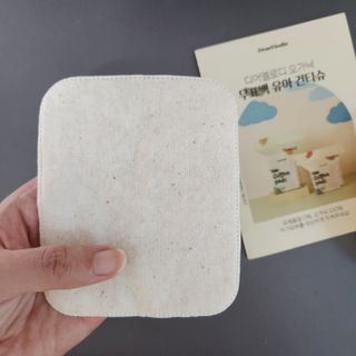 디어엘로디 오가닉 무표백 건티슈 — 5점을 준 리뷰어가 2022년 9월 올린 사용 사진