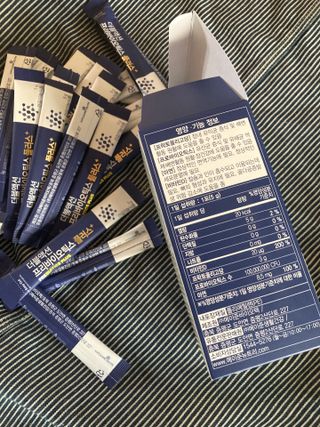 메이준뉴트리 더블액션 프리바이오틱스 플러스+ — 5점을 준 리뷰어가 2021년 3월 올린 사용 사진