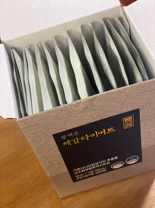 보의당 왕혜문 체감다이어트 — 5점을 준 리뷰어가 2022년 3월 올린 사용 사진