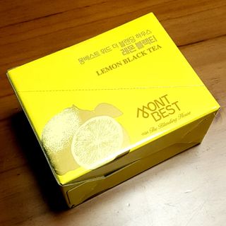 몽베스트 위드더 블랜딩 하우스 _레몬 블랙티 — 5점을 준 리뷰어가 2023년 1월 올린 사용 사진