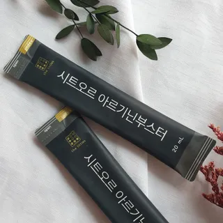 더리틀스 시트오르 아르기닌부스터 — 5점을 준 리뷰어가 2022년 11월 올린 사용 사진