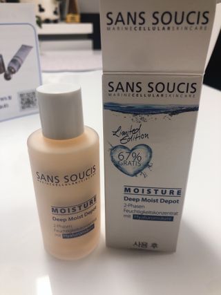 산수시 데포 세럼 수분 물광 비타민 에센스 50ml 기초화장품 — 4.5점을 준 리뷰어가 2021년 7월 올린 사용 사진