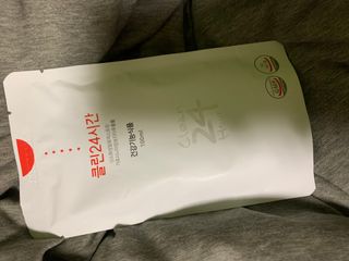 클린24시간 1BOX(5포) + 전용보틀(500ml) — 5점을 준 리뷰어가 2023년 4월 올린 사용 사진