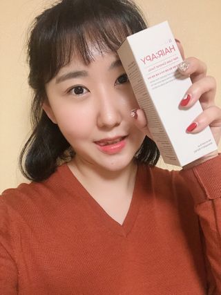 리더스코스메틱 리더스 헤어 라피 헤어 로스 컨트롤 토닉 — 5점을 준 리뷰어가 2020년 12월 올린 사용 사진