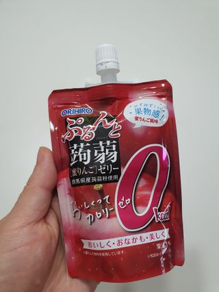 ORIHIRO 오리히로 곤약젤리 제로칼로리 130g 4종 4팩(맛별로 1팩씩) — 5점을 준 리뷰어가 2023년 2월 올린 사용 사진