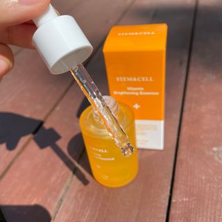 체르엠 스템앤셀 비타민 브라이트닝 에센스 30ml 1개 — 4점을 준 리뷰어가 2021년 7월 올린 사용 사진