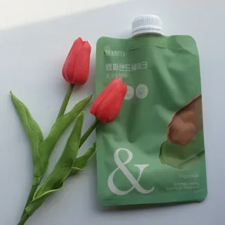 [뷰캔] 건강한 식사대용 앰퍼샌드 단백질 쉐이크 초코&말차 50g — 4점을 준 리뷰어가 2022년 6월 올린 사용 사진