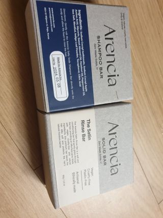 Arencia 아렌시아 솔티소다 샴푸바, 더 새틴 린스바 세트 — 5점을 준 리뷰어가 2021년 6월 올린 사용 사진