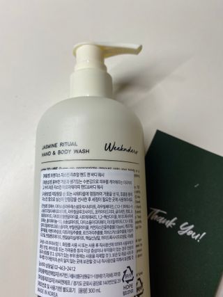 [위켄더스] 기분좋은 하루를 선사해주는 핸드& 바디워시 1종 랜덤발송 — 5점을 준 리뷰어가 2022년 5월 올린 사용 사진