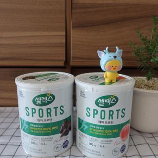 셀렉스스포츠 셀렉스 스포츠 웨이 프로틴 파우더 2종 + 텀블러 세트 — 4.5점을 준 리뷰어가 2021년 12월 올린 사용 사진