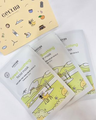 세뚜아(Cettua) 나우[세뚜아] 포레스트 수딩 마스크 Cettual Forest  Soothing Mask 4매 — 4점을 준 리뷰어가 2024년 3월 올린 사용 사진