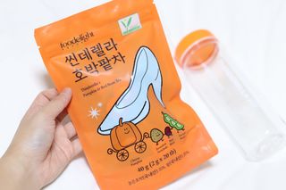 FREE [푸딜라이트] 씬데렐라 호박팥차 하루 한 잔으로 가볍게, 구수한 풍미 가득 호박차 — 4.5점을 준 리뷰어가 2023년 10월 올린 사용 사진