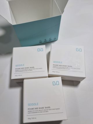 자이블 폼케이크 베이직 바질/피오니 — 5점을 준 리뷰어가 2021년 12월 올린 사용 사진