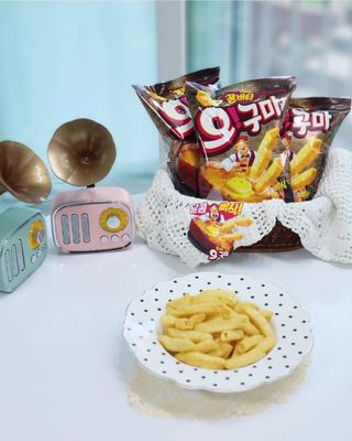 꿀버터 오!구마 꿀버터 오구마 16봉 — 5점을 준 리뷰어가 2021년 7월 올린 사용 사진