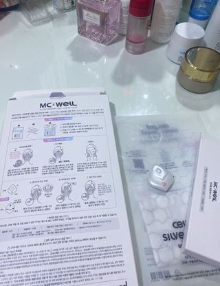 cellpod 셀팟 미세전류 마스크팩 프로그램 MC±WELL 5회분 — 5점을 준 리뷰어가 2022년 3월 올린 사용 사진