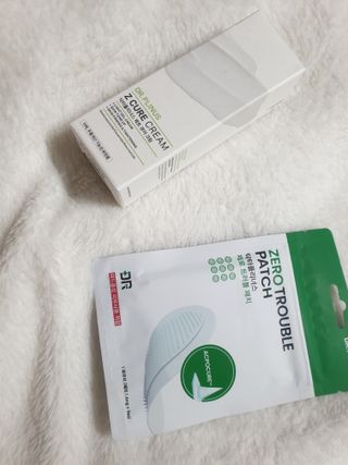 닥터플리너스 제트 큐어 크림 30ml + 제로 트러블 패치 9EA — 5점을 준 리뷰어가 2022년 4월 올린 사용 사진