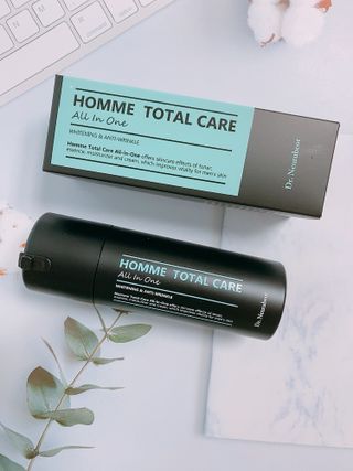 Dr.느루벗 느루벗 옴므 토탈 케어 올인원 118ml 남자 남성 스킨 로션 에센스 크림 화장품 — 5점을 준 리뷰어가 2021년 5월 올린 사용 사진