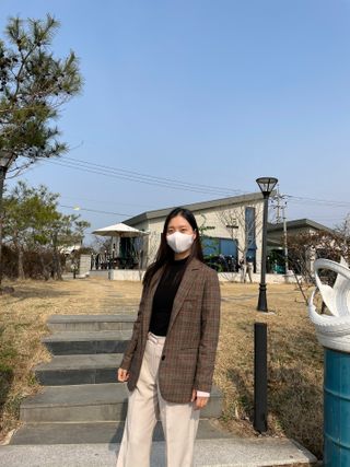 [에이블밤부] 리퓨어 쿠퍼 마스크 10color — 5점을 준 리뷰어가 2021년 3월 올린 사용 사진