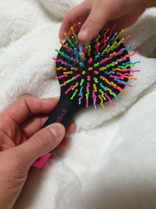 아이캔디 레인보우 볼륨S  브러쉬 미디엄 블랙 — 5점을 준 리뷰어가 2021년 1월 올린 사용 사진