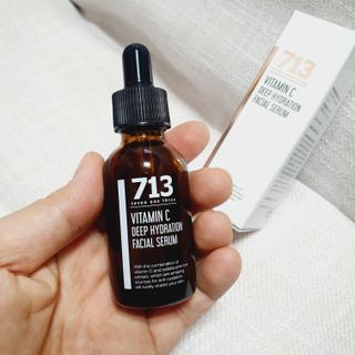 [세븐원쓰리 713] 피부톤을 속부터 밝게 피누스 비타민C 딥 하이드레이션 세럼 — 4.5점을 준 리뷰어가 2021년 10월 올린 사용 사진