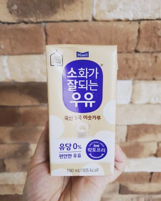 소화가 잘되는 우유 국산 5곡 미숫가루 — 4점을 준 리뷰어가 2021년 9월 올린 사용 사진