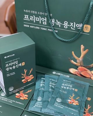 서울약사신협 약사신협_생녹용 진액_70ml x 30포 — 5점을 준 리뷰어가 2021년 7월 올린 사용 사진