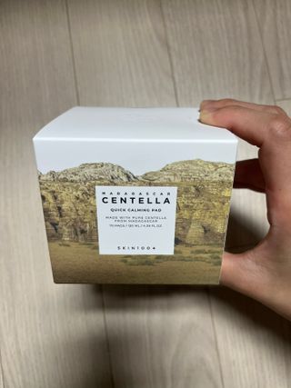 스킨1004 [SKIN1004] 마다가스카르 센텔라 퀵 카밍 패드 70매 130ml — 4.5점을 준 리뷰어가 2024년 12월 올린 사용 사진
